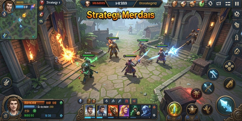 Antarmuka permainan HR89 yang memikat dan penuh strategi.