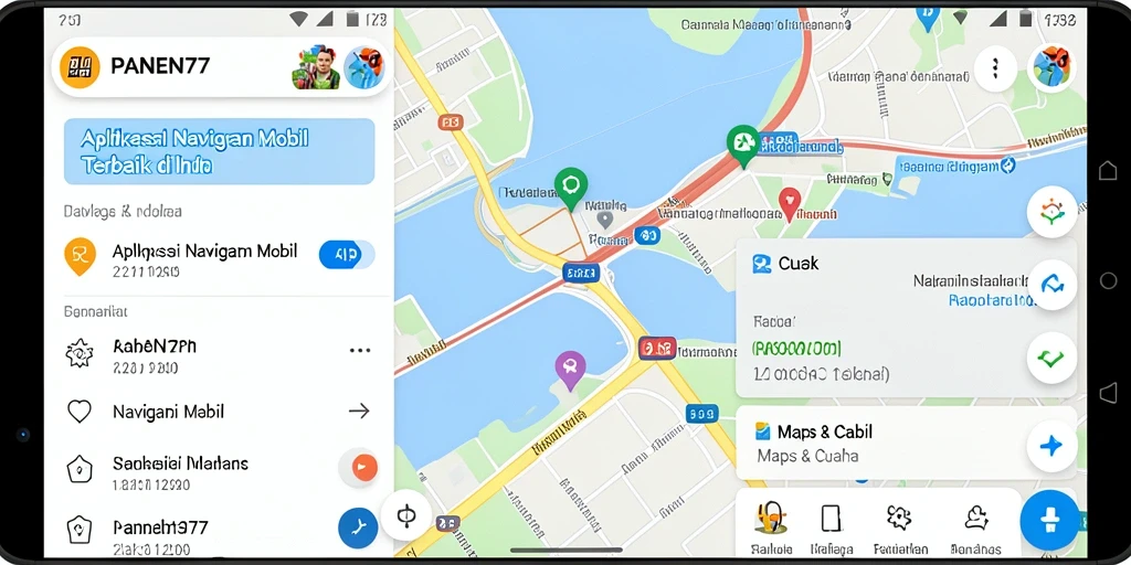 Antarmuka aplikasi PANEN77 yang ramah pengguna dan informatif.