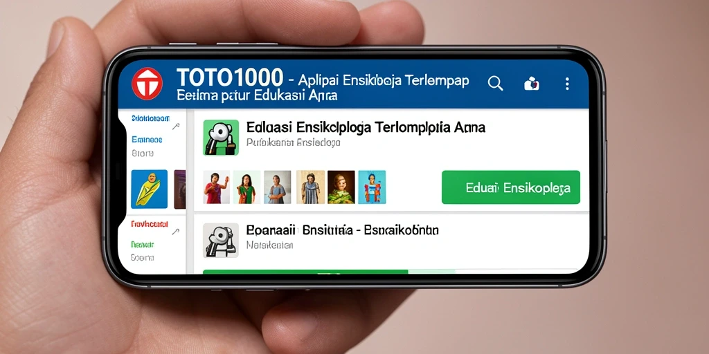 Tampilan antarmuka aplikasi TOTO1000 yang menarik dan informatif.