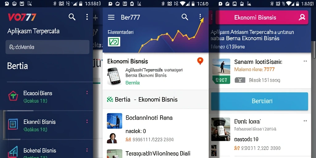 Antarmuka modern VO777 untuk berita Ekonomi Bisnis.