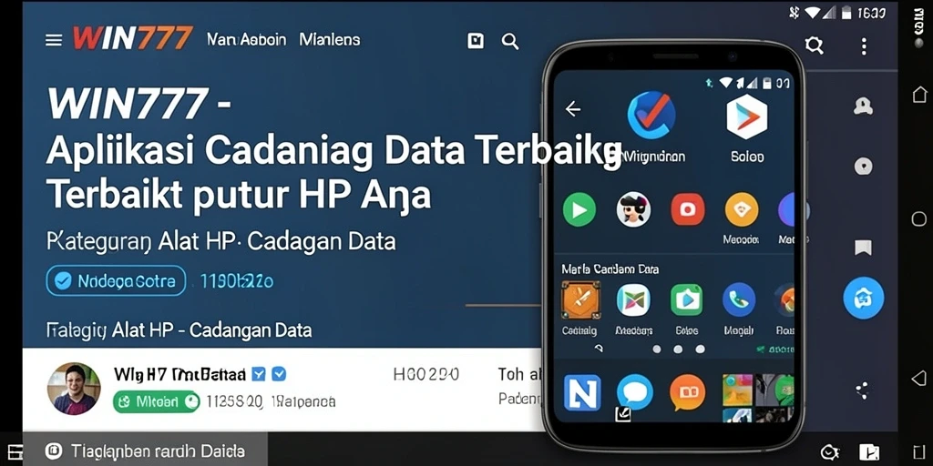 Tampilan antarmuka WIN777 yang sederhana dan intuitif untuk pengguna.